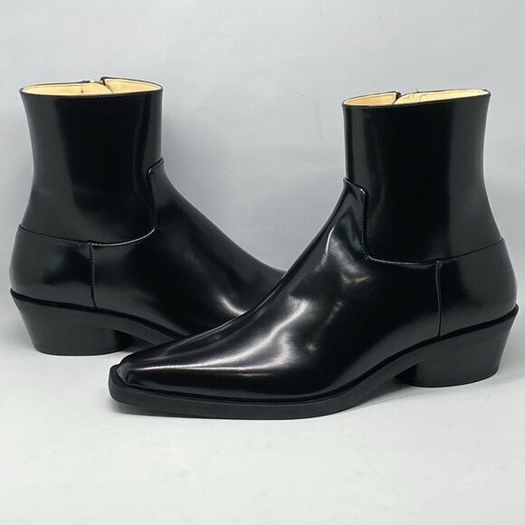 Proenza Schouler Bronco 40MM Calfskin Ankle Boots size 37.5 - Picture 4 of 13